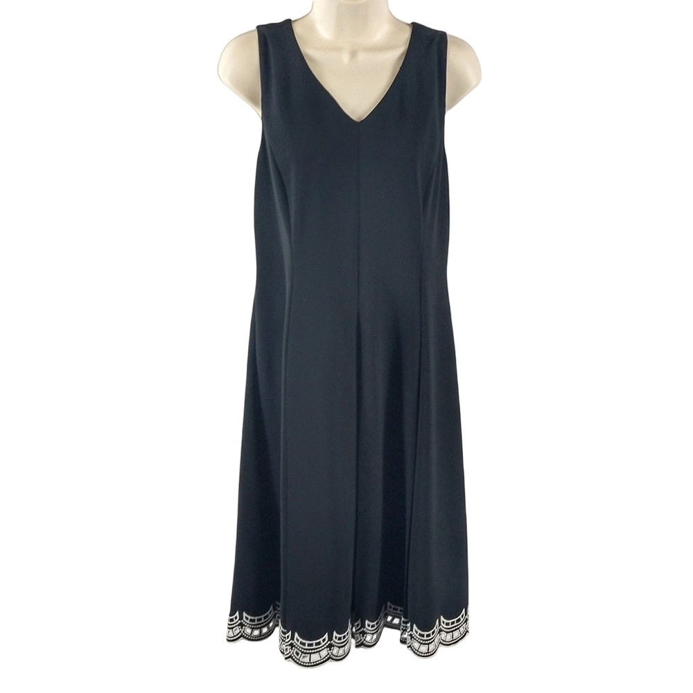 Talbot's black sleeveless dress